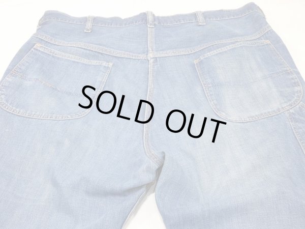 画像11: 60s BLUE BELL DENIM PAINTER WORK PANTS (11)