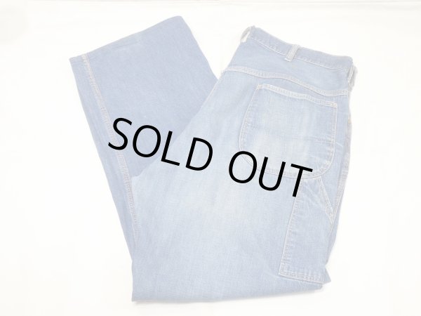 画像3: 60s BLUE BELL DENIM PAINTER WORK PANTS (3)