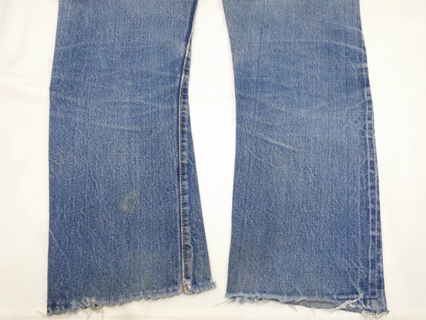 画像14: 70s LEVI'S 501 BIG E HIPPIE STYLE DENIM PANTS (14)