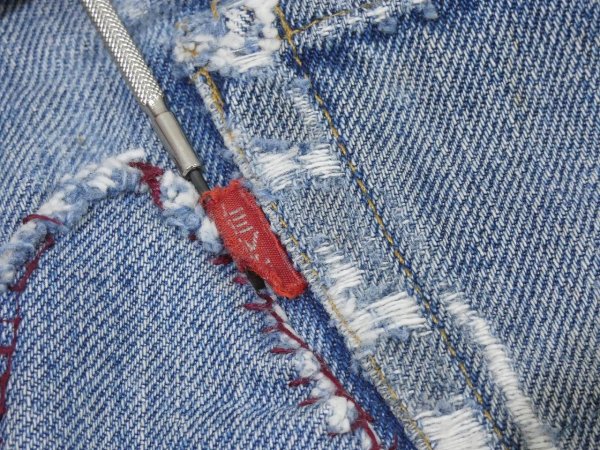 画像13: 70s LEVI'S 501 BIG E HIPPIE STYLE DENIM PANTS (13)