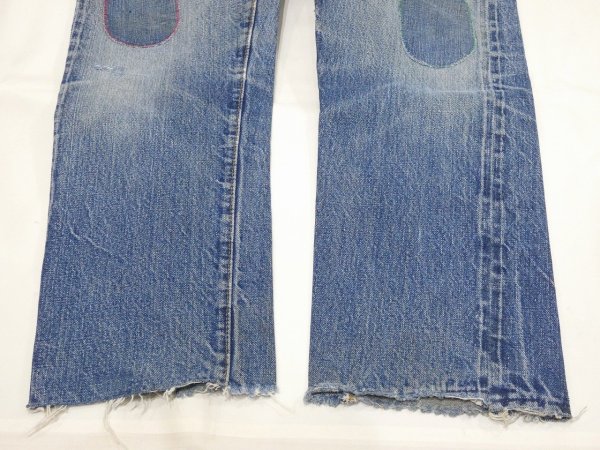 画像9: 70s LEVI'S 501 BIG E HIPPIE STYLE DENIM PANTS (9)