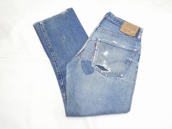 画像3: 70s LEVI'S 501 BIG E HIPPIE STYLE DENIM PANTS (3)