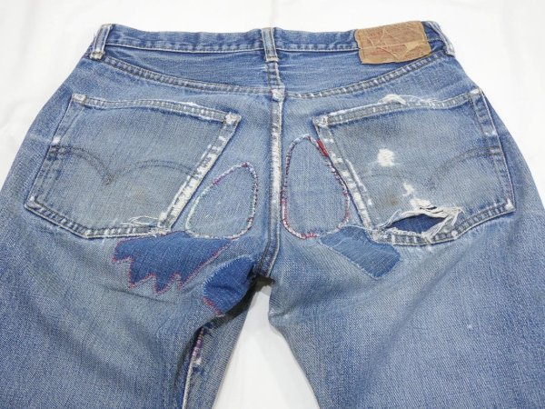 画像11: 70s LEVI'S 501 BIG E HIPPIE STYLE DENIM PANTS (11)