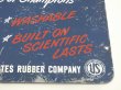 画像5: 40s 50s US Keds ADVERTISING BOTH SIDE METAL SIGN (5)
