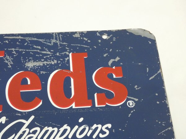 画像3: 40s 50s US Keds ADVERTISING BOTH SIDE METAL SIGN (3)