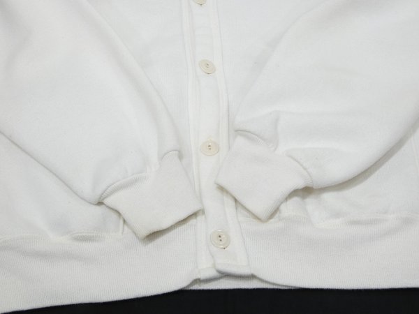 画像8: 90s JERZEES SWEAT CARDIGAN MADE IN USA (8)