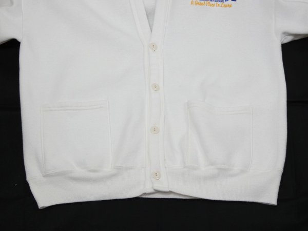 画像6: 90s JERZEES SWEAT CARDIGAN MADE IN USA (6)