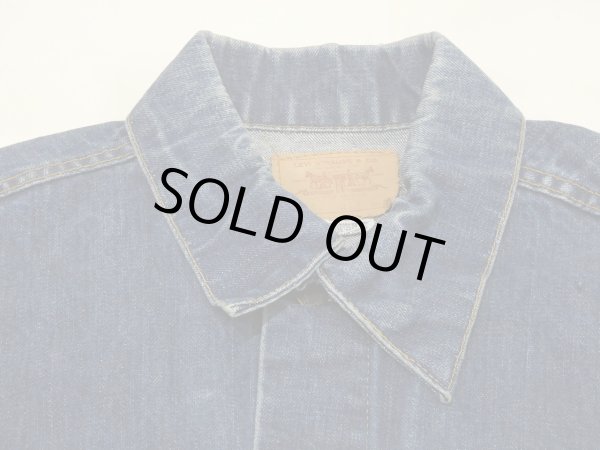 画像4: 70s Levi's 70505-0217 DENIM JACKET GJ SIZE 46 (4)
