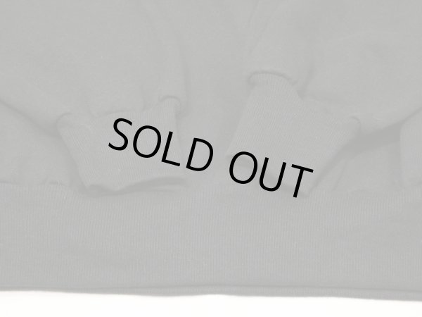 画像7: 90s JERZEES BLACK BLANK SWEAT MADE IN USA DEAD STOCK NOS (7)