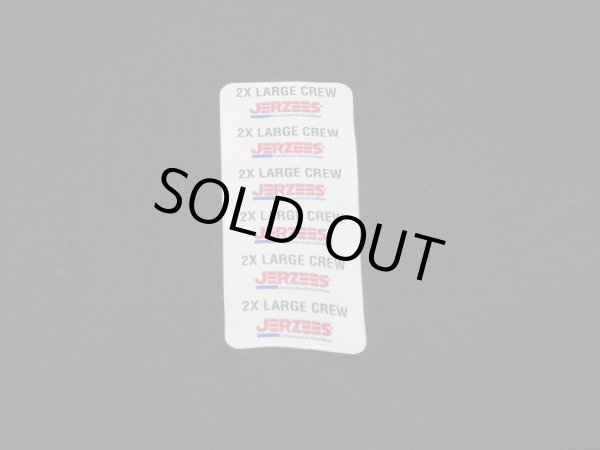 画像6: 90s JERZEES BLACK BLANK SWEAT MADE IN USA DEAD STOCK NOS (6)