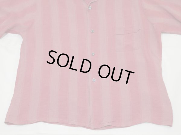 画像6: 60s B.V.D OMBRE GRADATION RAYON SHIRT  (6)