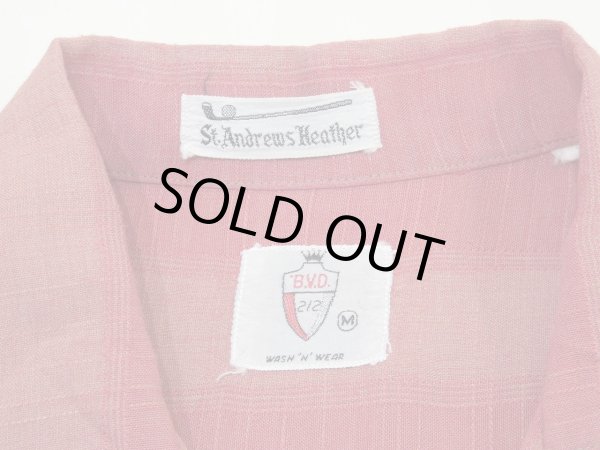 画像3: 60s B.V.D OMBRE GRADATION RAYON SHIRT  (3)