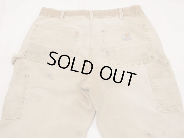 画像12: 10s Carhartt DOUBLE KNEE DUCK PAINTER WORK PANTS MADE IN USA DISTRESSED (12)