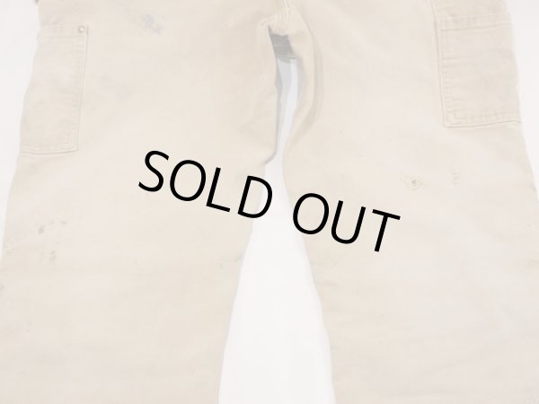 画像14: 10s Carhartt DOUBLE KNEE DUCK PAINTER WORK PANTS MADE IN USA DISTRESSED (14)