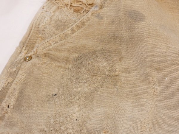 画像7: 10s Carhartt DOUBLE KNEE DUCK PAINTER WORK PANTS MADE IN USA DISTRESSED (7)