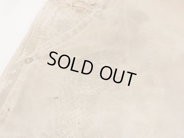 画像7: 10s Carhartt DOUBLE KNEE DUCK PAINTER WORK PANTS MADE IN USA DISTRESSED (7)