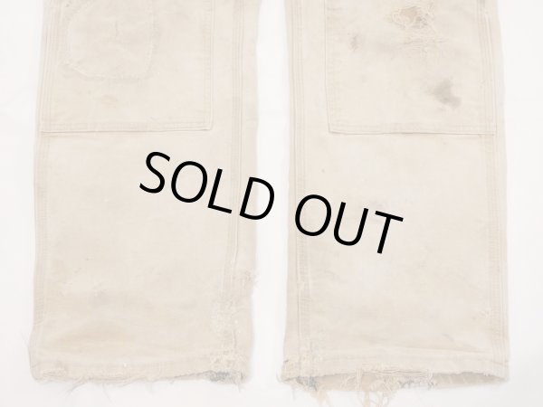 画像11: 10s Carhartt DOUBLE KNEE DUCK PAINTER WORK PANTS MADE IN USA DISTRESSED (11)