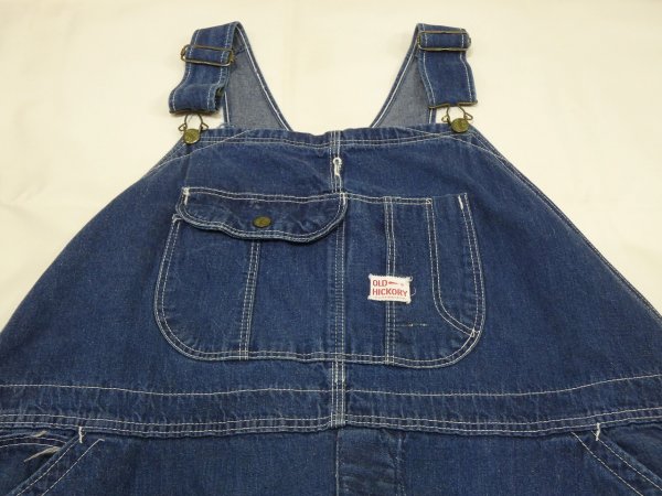 画像3: 〜 50s OLD HICKORY DENIM OVERALL (3)