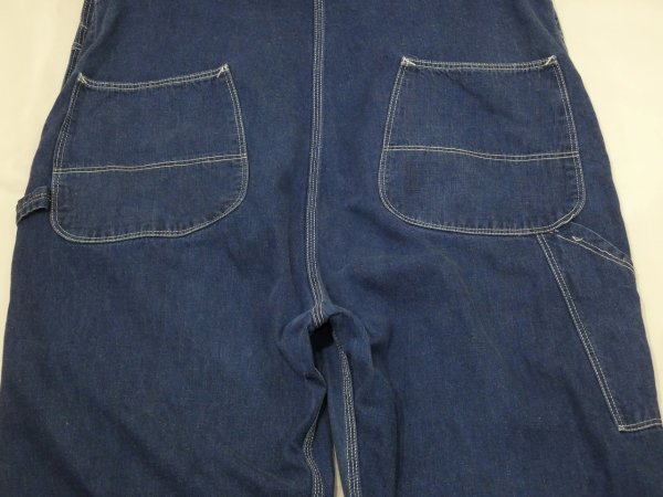 画像16: 〜 50s OLD HICKORY DENIM OVERALL (16)