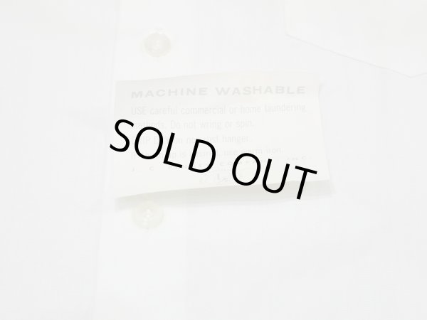 画像8: 60s PENNEY'S TOWNCRAFT WHITE DRESS SHIRT DEAD STOCK (8)