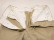 画像5: 40s 50s US ARMY M-45 COTTON KHAKI CHINO TROUSERS PANTS (2) (5)