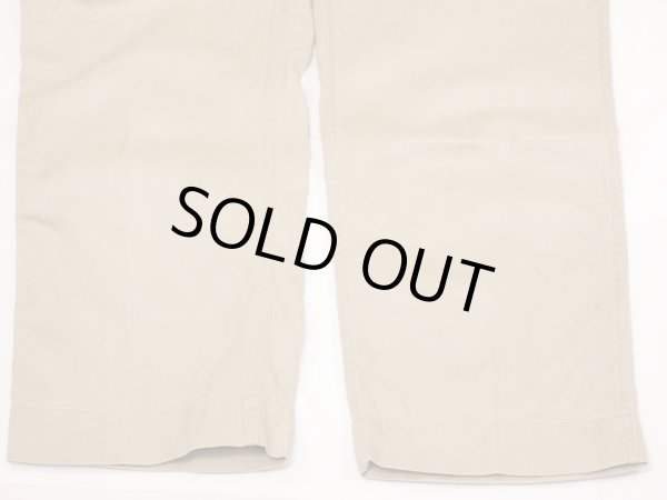 画像11: 40s 50s US ARMY M-45 COTTON KHAKI CHINO TROUSERS PANTS (2) (11)
