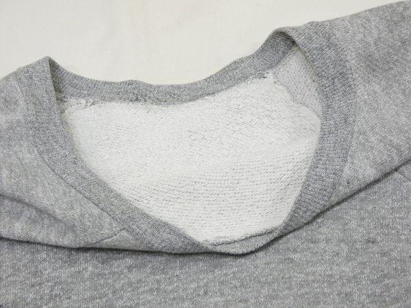 画像4: 60s UNKNOWN ALL COTTON BLANK OLD SWEAT (4)