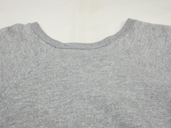 画像8: 60s UNKNOWN ALL COTTON BLANK OLD SWEAT (8)