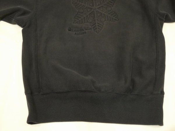 画像6: 90s Champion REVERSE WEAVE SWEAT BLACK FADE MADE IN USA (6)