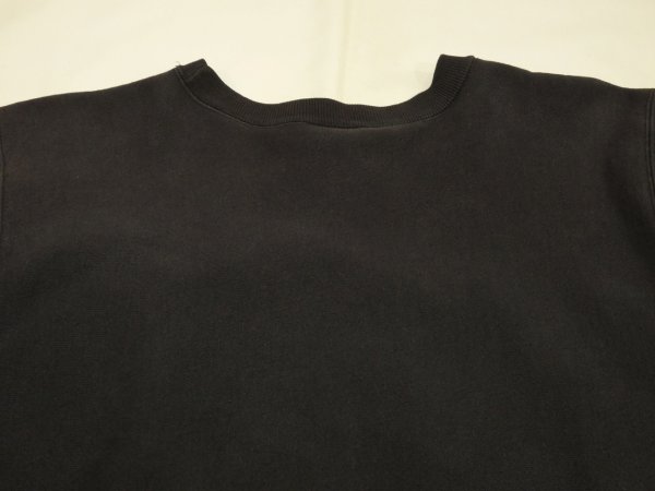 画像10: 90s Champion REVERSE WEAVE SWEAT BLACK FADE MADE IN USA (10)
