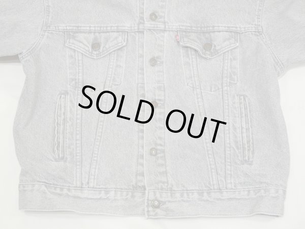 画像7: 80s Levi's 70507-4853 YARN DYED GRAY DENIM JACKET GJ MADE IN USA (7)