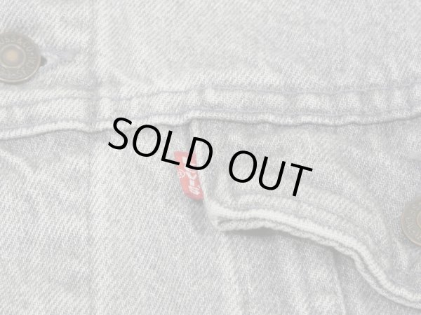 画像6: 80s Levi's 70507-4853 YARN DYED GRAY DENIM JACKET GJ MADE IN USA (6)