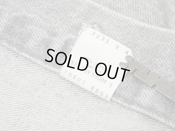 画像13: 80s Levi's 70507-4853 YARN DYED GRAY DENIM JACKET GJ MADE IN USA (13)