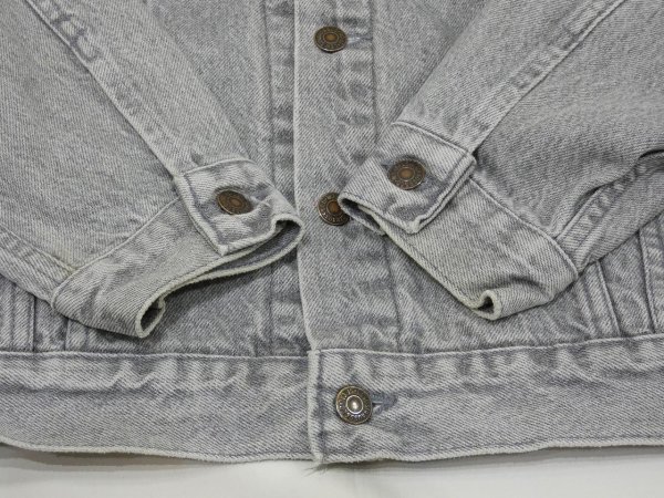 画像9: 80s Levi's 70507-4853 YARN DYED GRAY DENIM JACKET GJ MADE IN USA (9)