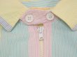 画像5: 70s 80s BROOKS BROTHERS SEERSUCKER MULTI STRIPE SWING TOP MADE IN USA (5)