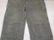 画像7: 10s Carhartt DOUBLE KNEE DUCK PAINTER WORK PANTS MOSS GREEN (7)