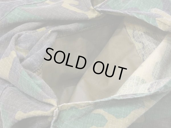 画像14: 70s Key IMPERIAL WOODLAND CAMO HUNTING CHORE JACKET COVERALL (14)