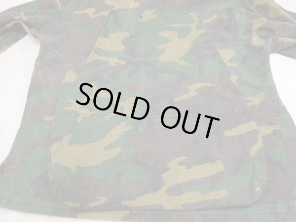 画像13: 70s Key IMPERIAL WOODLAND CAMO HUNTING CHORE JACKET COVERALL (13)