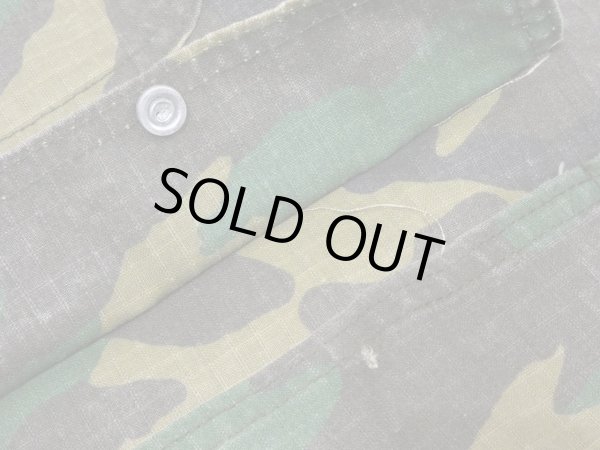 画像8: 70s Key IMPERIAL WOODLAND CAMO HUNTING CHORE JACKET COVERALL (8)