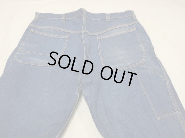 画像9: 50s JC Penney BIG MAC DENIM PAINTER WORK PANTS (7) (9)