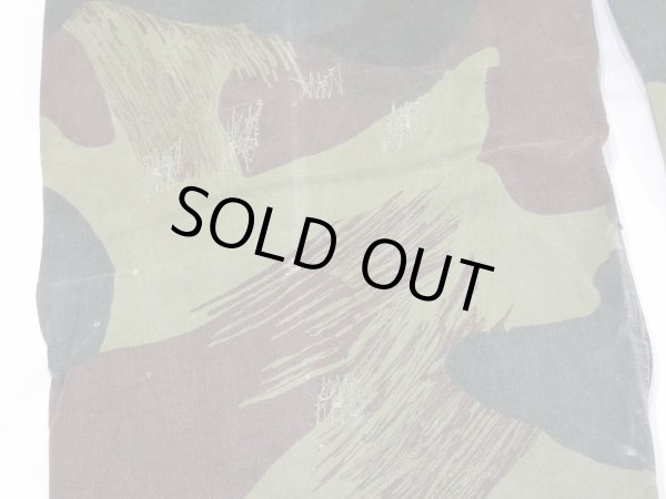 画像16: 50s BELGIAN MILITARY BRASHSTROKE CAMO OVER TROUSERS PANTS   (16)