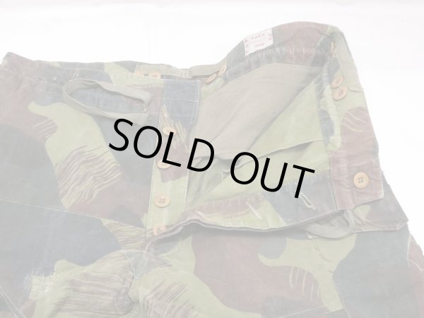 画像5: 50s BELGIAN MILITARY BRASHSTROKE CAMO OVER TROUSERS PANTS   (5)