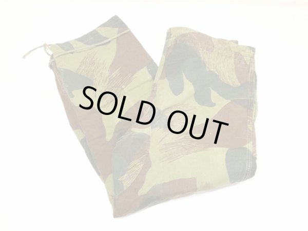 画像3: 50s BELGIAN MILITARY BRASHSTROKE CAMO OVER TROUSERS PANTS   (3)