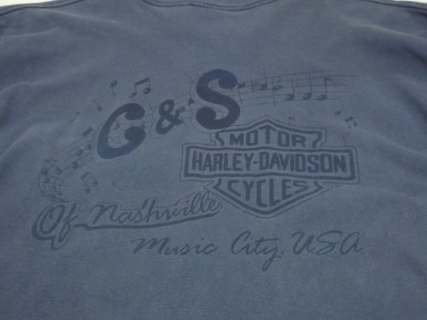 画像13: 00s R.K.STRATMAN HARLEY DAVIDSON FULL PRINT LONG SLEEVE L/S T-SHIRT MADE IN USA (13)