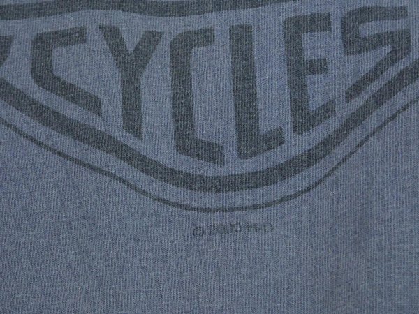 画像7: 00s R.K.STRATMAN HARLEY DAVIDSON FULL PRINT LONG SLEEVE L/S T-SHIRT MADE IN USA (7)