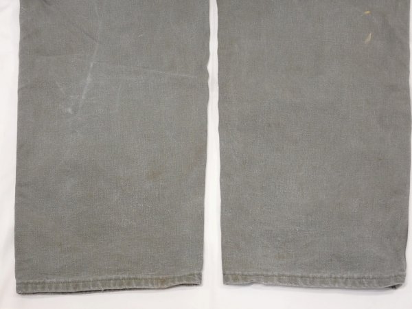 画像12: 10s Carhartt DOUBLE KNEE DUCK PAINTER WORK PANTS MOSS GREEN (2) (12)