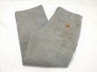 画像3: 10s Carhartt DOUBLE KNEE DUCK PAINTER WORK PANTS MOSS GREEN (2) (3)