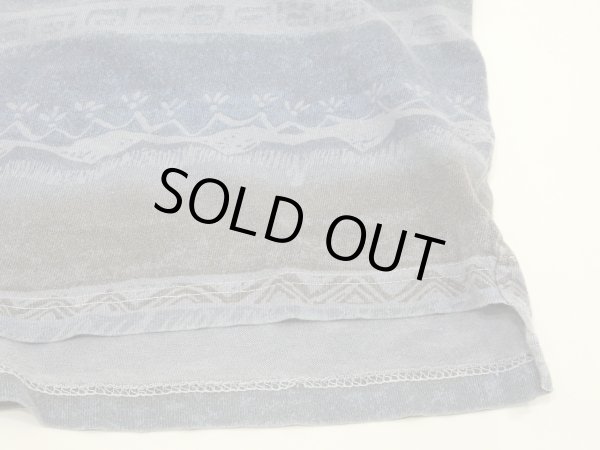 画像6: 80s Gramicci BORDER ALLOVER PRINT T-SHIRT MADE IN USA (6)