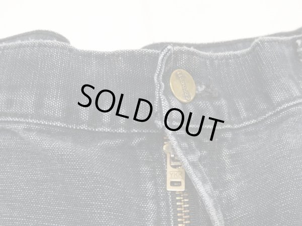 画像5: 10s Carhartt DOUBLE KNEE BLACK DUCK PAINTER WORK PANTS SUPER FADE (5)