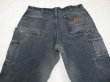 画像11: 10s Carhartt DOUBLE KNEE BLACK DUCK PAINTER WORK PANTS SUPER FADE (11)